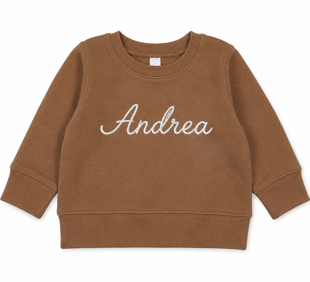 Personalized Kids Crewneck (Embroidered)