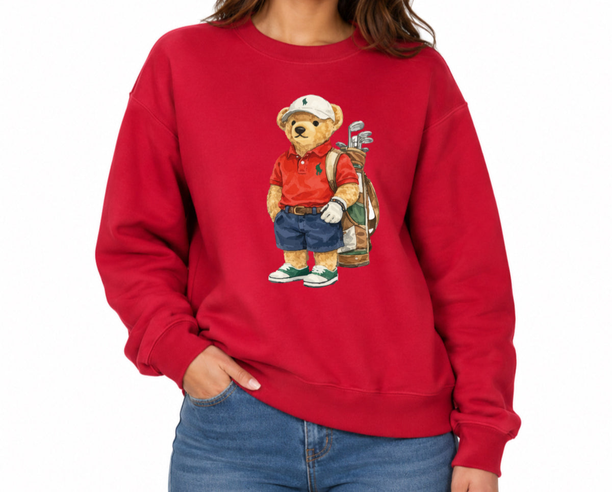 Classic Teddy Crewneck (unisex) Printed Golf