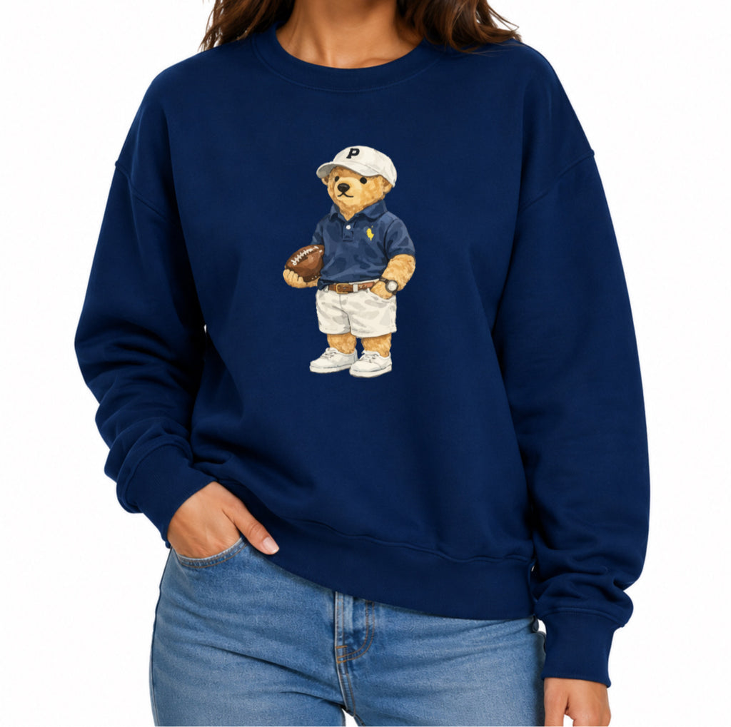 Classic Teddy Crewneck (unisex) Printed Football