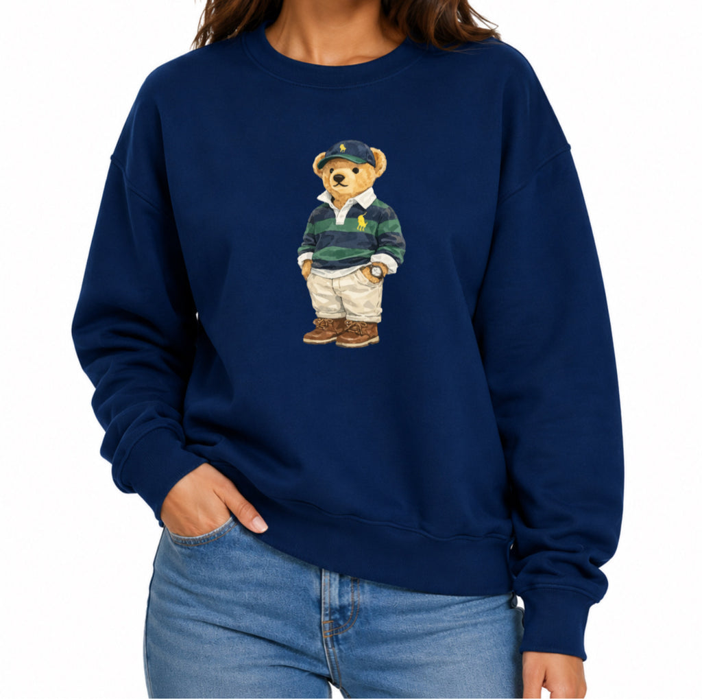 Classic Teddy Crewneck (unisex) Printed Stripped shirt