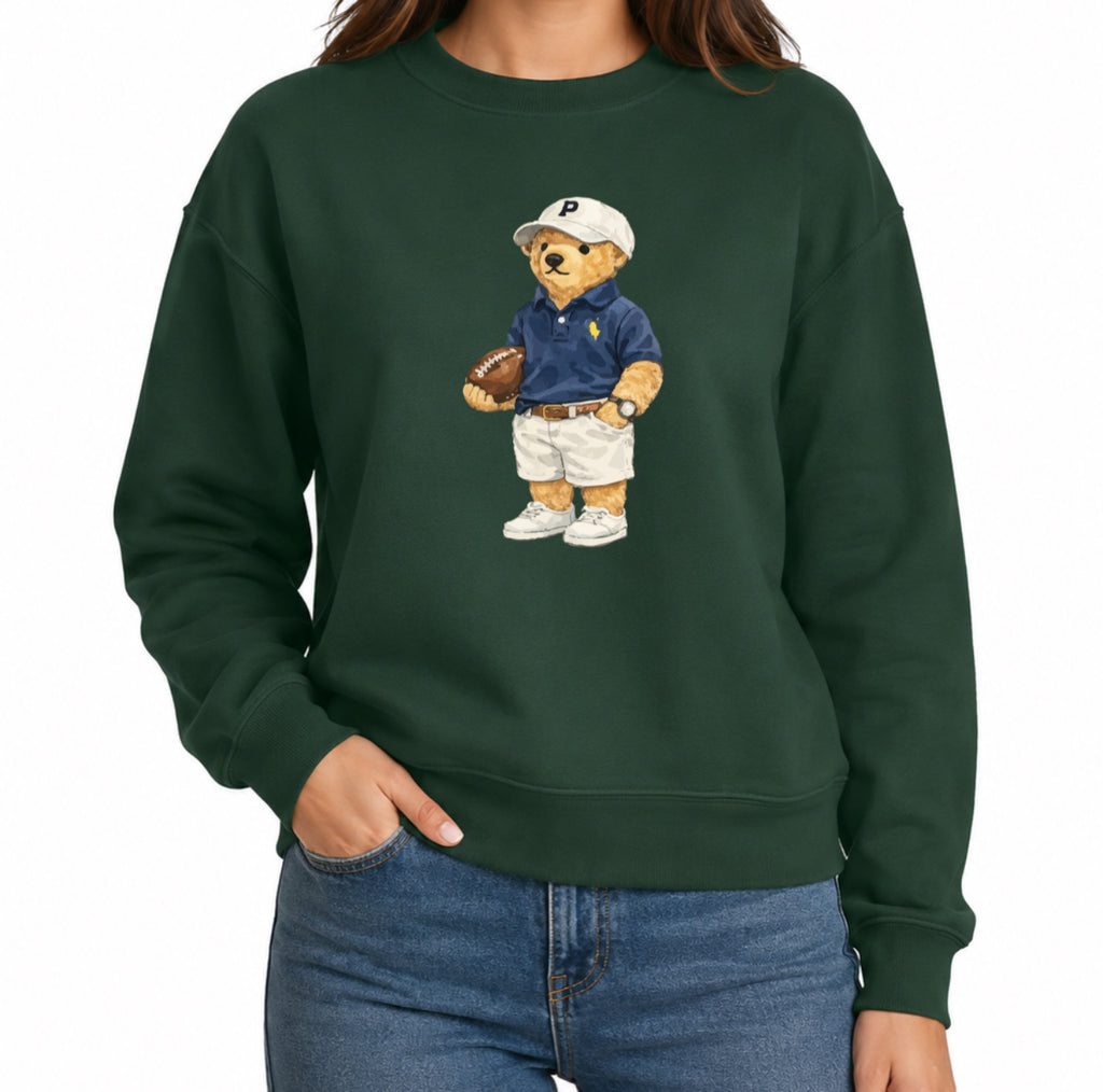 Classic Teddy Crewneck (unisex) Printed Football