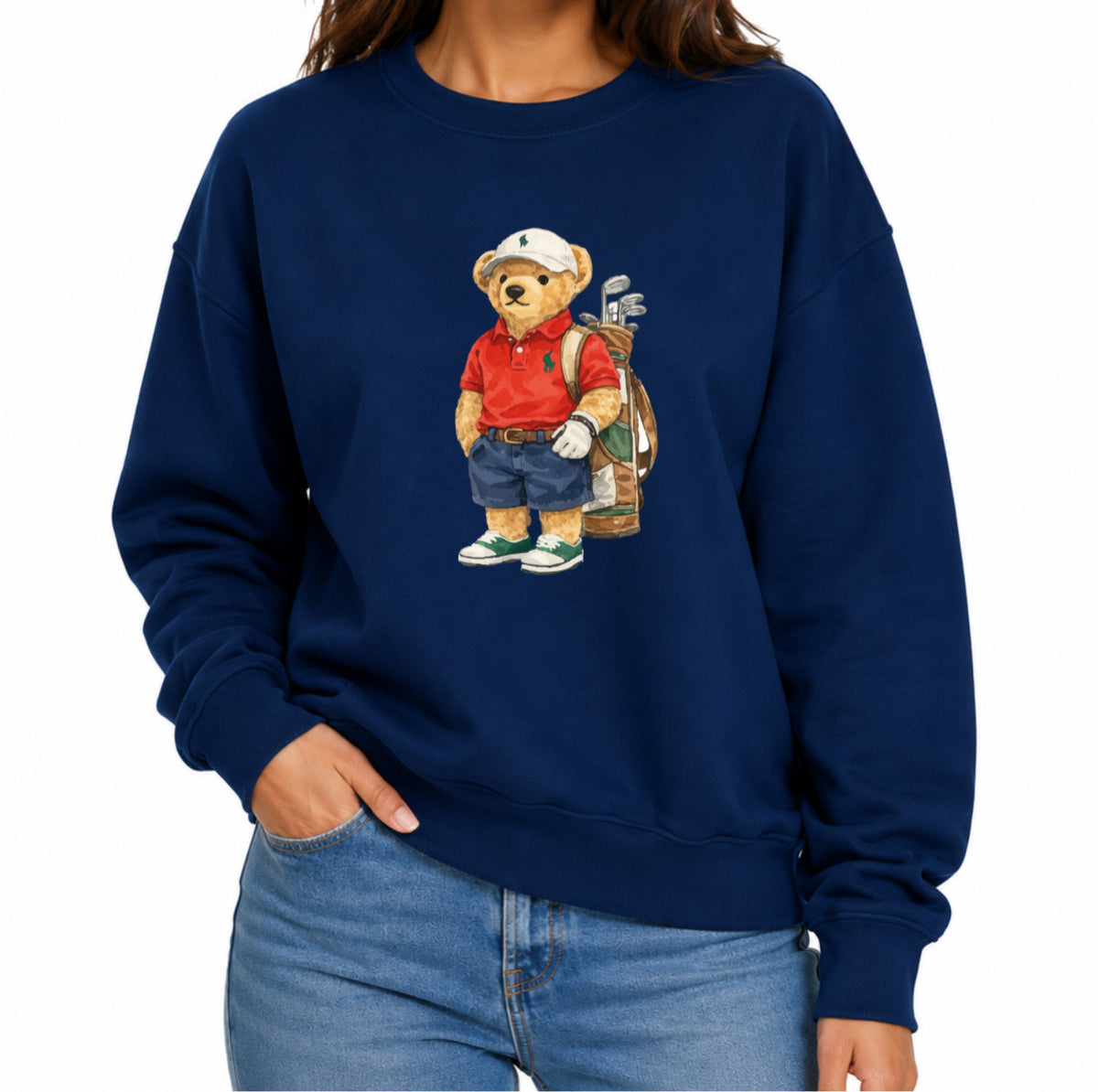 Classic Teddy Crewneck (unisex) Printed Golf
