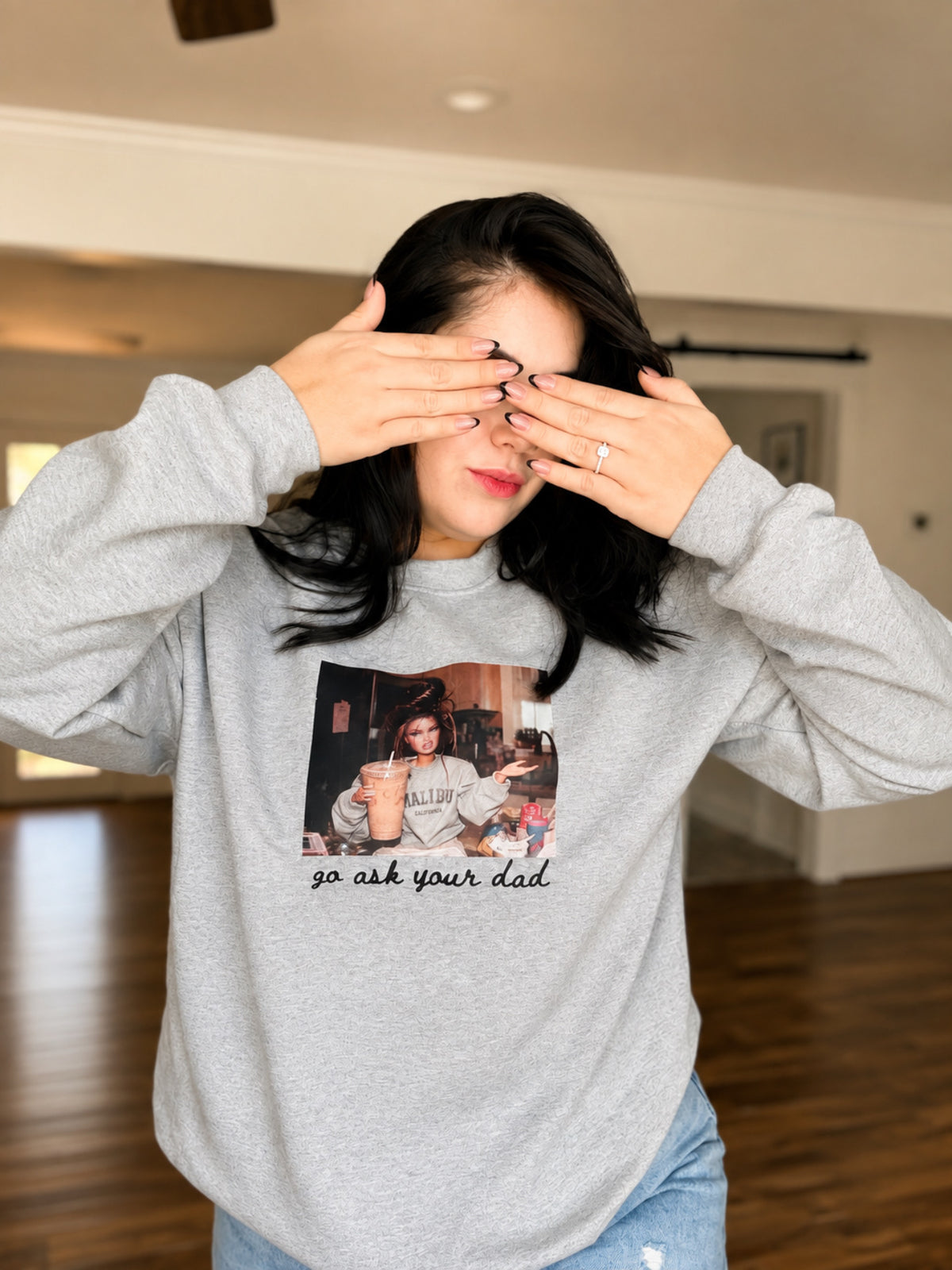 Go ask your Dad crewneck
