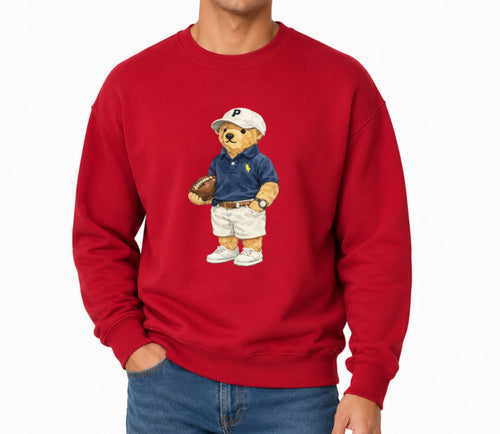 Classic Teddy Crewneck (unisex) Printed Football