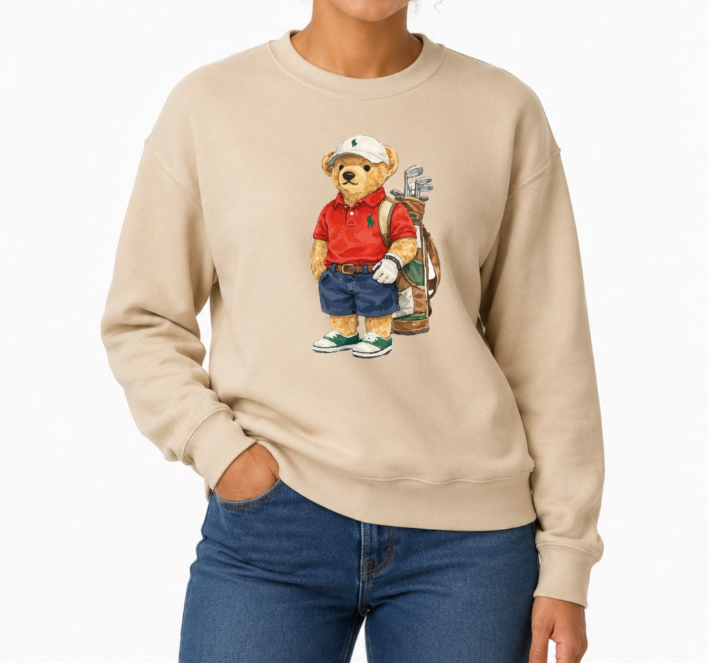 Classic Teddy Crewneck (unisex) Printed Golf