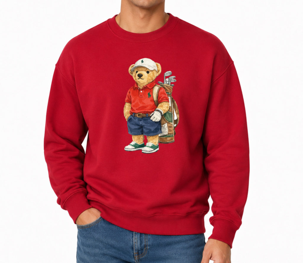 Classic Teddy Crewneck (unisex) Printed Golf