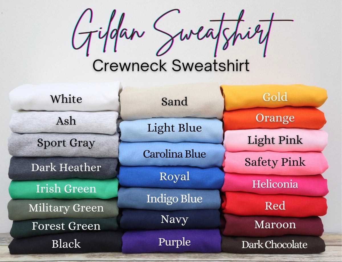 Senior Est. 202_ Embroidered Crewneck