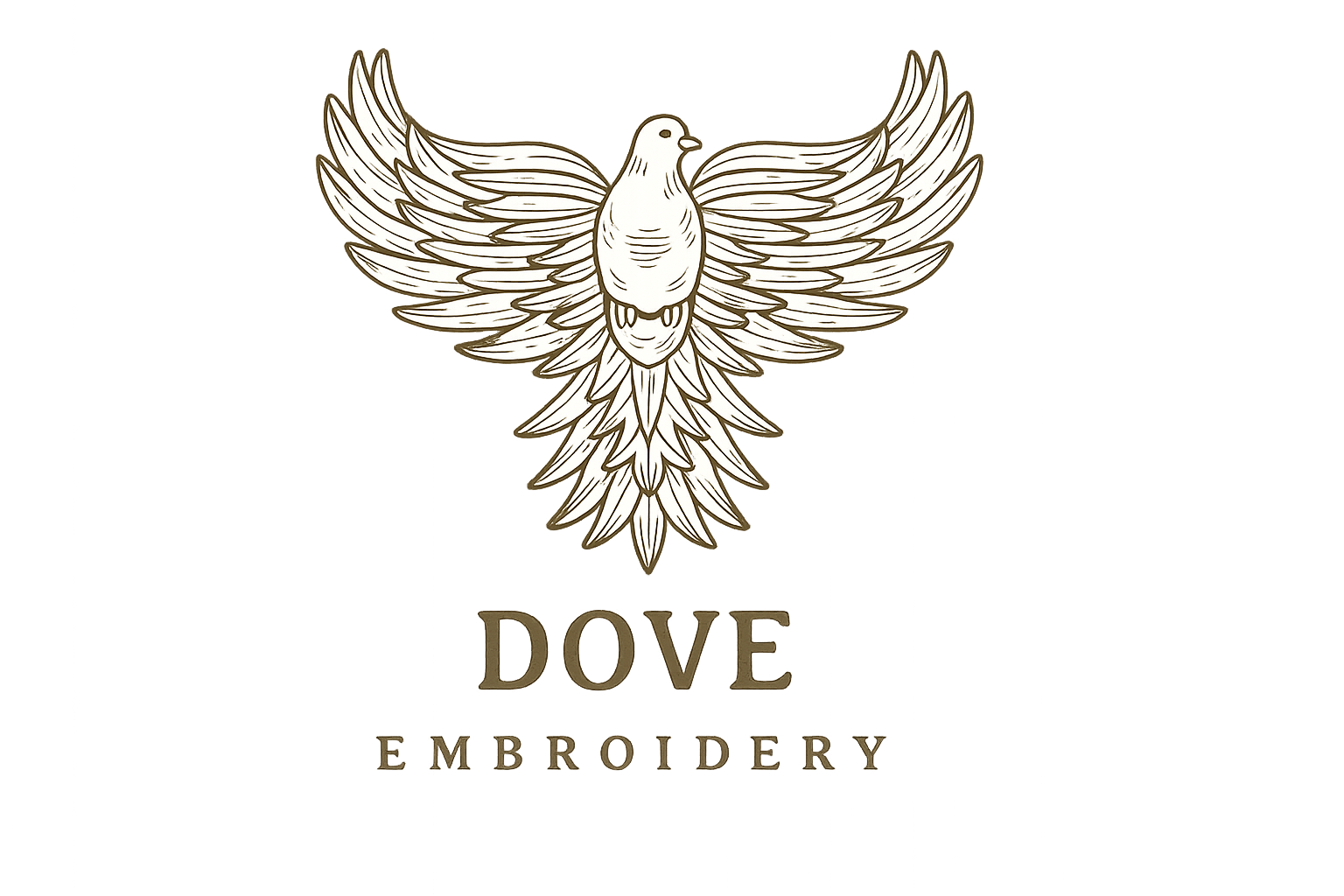 Dove Embroidery