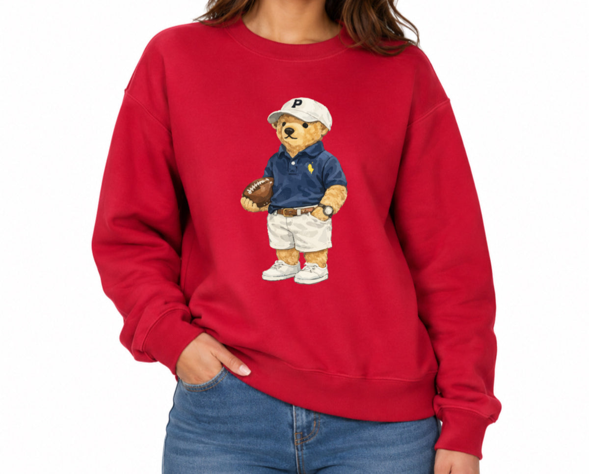 Classic Teddy Crewneck (unisex) Printed Football