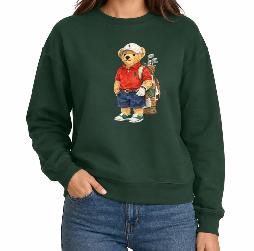 Classic Teddy Crewneck (unisex) Printed Golf