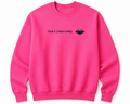 Just a Little Batty Embroidered Crewneck