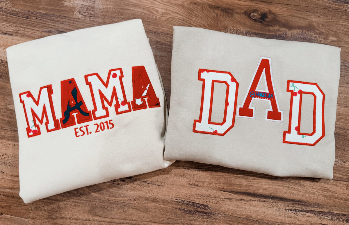 MAMA Personalized onesie Keepsake Sweatshirt